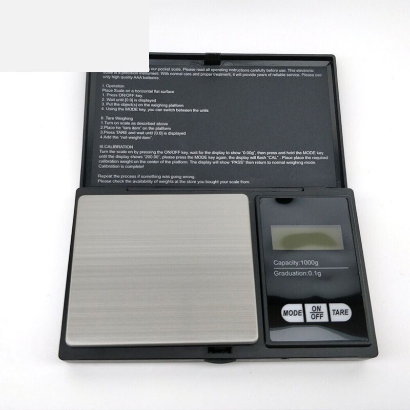 Cân điện tử mini 1 kg / 0,1 g