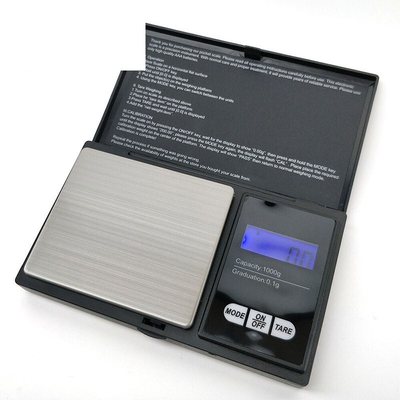 Cân điện tử mini 1 kg / 0,1 g