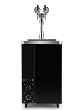 Tủ chiết rót bia 2 keg 2 vòi