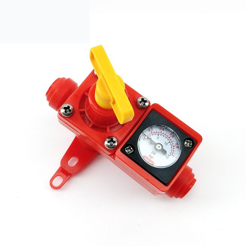 Bộ giữ áp lên men (van xả áp chỉnh được + đồng hồ · Ball lock)